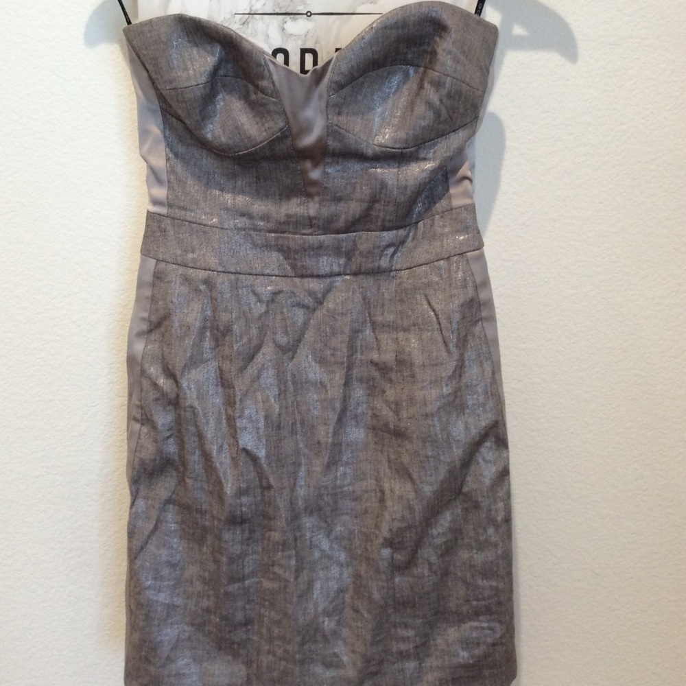 Bebe strapless dress